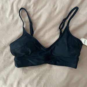 Black Aerie bathing suit top